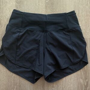 Lululemon Speed Up Shorts With Pattern Side Panels